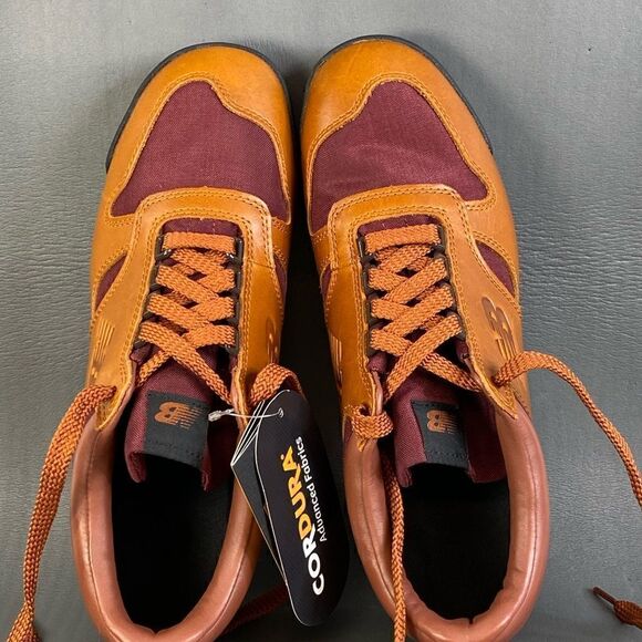 New Balance  RAINIER LOW 'GLAZED GINGER' Brown sneaker shoes mens size  8.5 - Picture 7 of 9